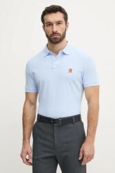 Tommy Hilfiger pamut póló - kék S - answear - 26 990 Ft