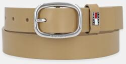 Tommy Jeans bőr öv bézs, női, AW0AW15836 - bézs 95