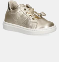 Calvin Klein Jeans gyerek bőr sportcipő - arany 20