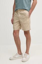 Calvin Klein Jeans vászonkeverék rövidnadrág - bézs 29