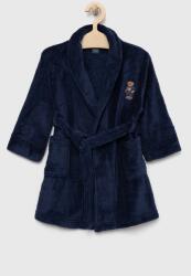 Ralph Lauren gyerek fürdőköpeny sötétkék - sötétkék 128