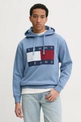 Tommy Hilfiger felső férfi, nyomott mintás, kapucnis, DM0DM21174 - kék L