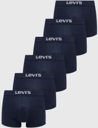 Levi's boxeralsó 6 db sötétkék, férfi - sötétkék S