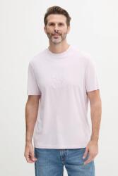HUGO pamut póló - rózsaszín XXL - answear - 15 490 Ft