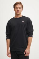 HUGO BOSS kapucnis pulcsi otthoni viseletre fekete, nyomott mintás, 50532027 - fekete XL