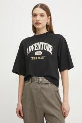 Pinko pamut póló - fekete S - answear - 26 990 Ft