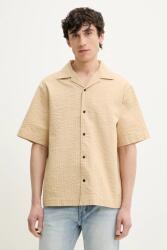 HUGO BOSS pamut ing férfi, bézs, regular, 50540137 - bézs M