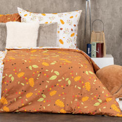 4home Ősz pamut ágyneműhuzat, 140 x 200 cm, 70 x 90 cm, 140 x 200 cm, 70 x 90 cm