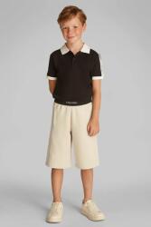 Calvin Klein Jeans gyerek rövidnadrág - bézs 176