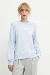 KARL LAGERFELD pamut melegítőfelső női, nyomott mintás, A1W20009 - kék S