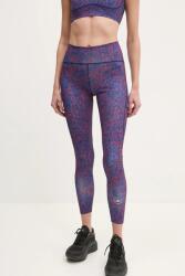 adidas by Stella McCartney legging TruePurpose Optime sötétkék, női, mintás, JI5241 - sötétkék M
