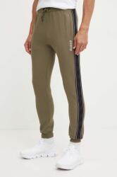 GUESS melegítőnadrág zöld, nyomott mintás - zöld XXL - answear - 28 990 Ft