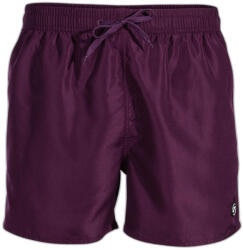 JOMA Stripe Swim férfi úszóshort Burgundy M barna|vörös