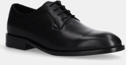 BOSS bőr félcipő Limber fekete, férfi, 50536152 - fekete Férfi 44