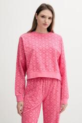 HUGO BOSS felső rózsaszín, nyomott mintás, 50545210 - rózsaszín L