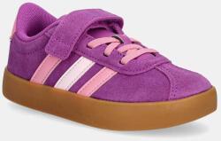 adidas gyerek velúr sportcipő VL COURT 3.0 - lila 35