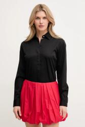 GUESS ing TIZIANA női, galléros, fekete, regular, W5RH31 WAF10 - fekete M