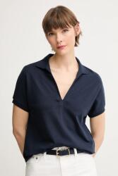 Tommy Hilfiger poló női, sötétkék, WW0WW44512 - sötétkék M - answear - 41 990 Ft