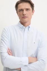 Tommy Hilfiger pamut ing férfi, legombolt galléros, regular, MW0MW37571 - kék S