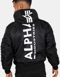 Alpha Industries Téli Kabát Zimná Bunda Alpha Industries MA-1 ZH Back Print