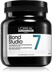 L'Oréal Professionnel Blond Studio Platinium Plus 7 szőkítő krém, 500 ml - hairpower