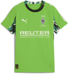 PUMA Gyerek Futball Rövid Ujjú Póló Reguláris Kerek Nyak 25/26 Auswärtstrikot PUMA fehér|zöld