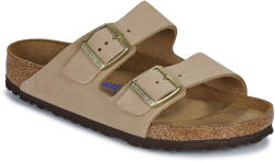 Birkenstock Papuci de vară Femei Arizona Soft Footbed BIRKENSTOCK Bej 36 - spartoo - 613,80 RON