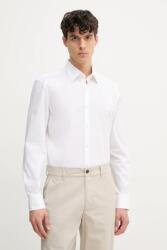 HUGO BOSS ing férfi, galléros, fehér, slim, 50538949 - fehér 40