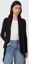 AllSaints kardigán gyapjú keverékből HARPER - fekete XS