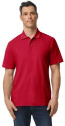 Gildan Férfi Softstyle Pique Polo ing 4XL vörös