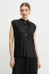 HUGO BOSS top fekete, női, sima, 50546364 - fekete M