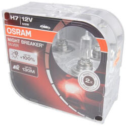 OSRAM Izzó H7 12V 55W Night Breaker Silver (2db) - OSRAM