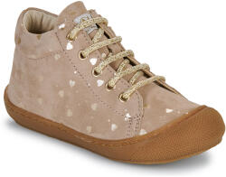 Naturino Pantofi sport stil gheata Fete COCOON ZIP SUEDE LOVE Naturino Bej 20