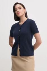Tommy Hilfiger gyapjú kardigán - sötétkék XS - answear - 43 700 Ft