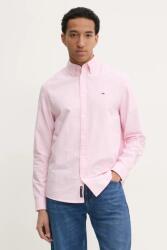 Tommy Hilfiger ing férfi, galléros, rózsaszín, regular, DM0DM20667 - rózsaszín M
