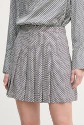 Tommy Hilfiger szoknya szürke, mini, harang alakú, WW0WW43880 - szürke 38