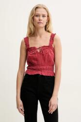 GUESS felső REYA piros, női, nyomott mintás, W5GH0U WE340 - piros L