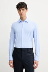 HUGO BOSS ing férfi, galléros, slim - kék 42 - answear - 61 990 Ft