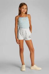 Calvin Klein Jeans gyerek pamut rövidnadrág - fehér 164