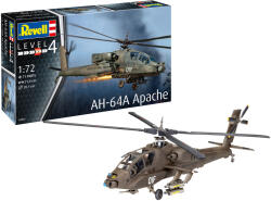 Revell AH-64A Apache 1: 72 makett helikopter (03824) (03824)