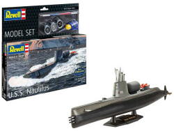 Revell - Model Set U. S. S. Nautilus 1: 305 (65184) makett tengeralattjáró (65184)