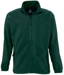 SOL'S Unisex felnőtt North Fleece kabát 2XL zöld