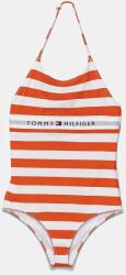 Tommy Hilfiger egyrészes gyerek fürdőruha - narancssárga 152-164