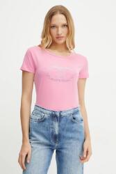 Liu Jo t-shirt női, rózsaszín, TA5173 JS003 - rózsaszín M - answear - 21 990 Ft