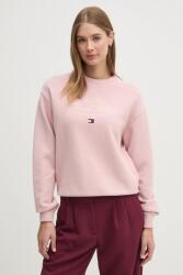 Tommy Hilfiger felső rózsaszín, női, nyomott mintás, WW0WW43844 - rózsaszín L