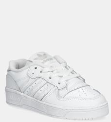 adidas Originals gyerek bőr sportcipő RIVALRY LOW - fehér 28.5