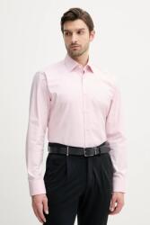 HUGO BOSS ing férfi, galléros, rózsaszín, regular, 50527242 - rózsaszín 39
