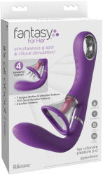 Pipedream - 4 motoros G-pont és csikló vibrátor (lila) - erotikasziget