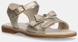 Calvin Klein Jeans gyerekszandál bőrből - arany 27