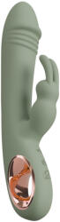 You2Toys - csiklókaros vibrátor (zöld) - erotikasziget
